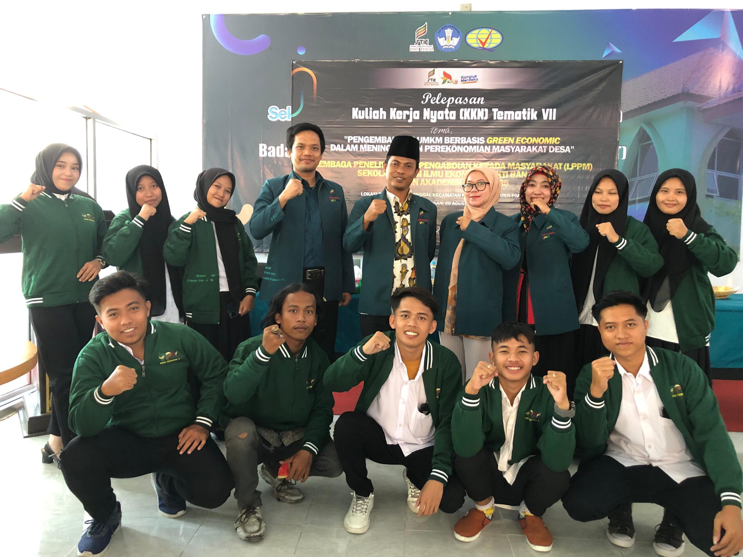 LPPM STIE Bakti Bangsa Laksanakan KKN Tematik VII Tahun 2024, Dorong Pengembangan UMKM Berbasis Green Economy