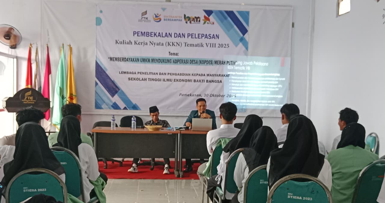 LPPM STIE Bakti Bangsa Laksanakan KKN Tematik VIII Tahun 2025 di Dua Desa Kabupaten Pamekasan